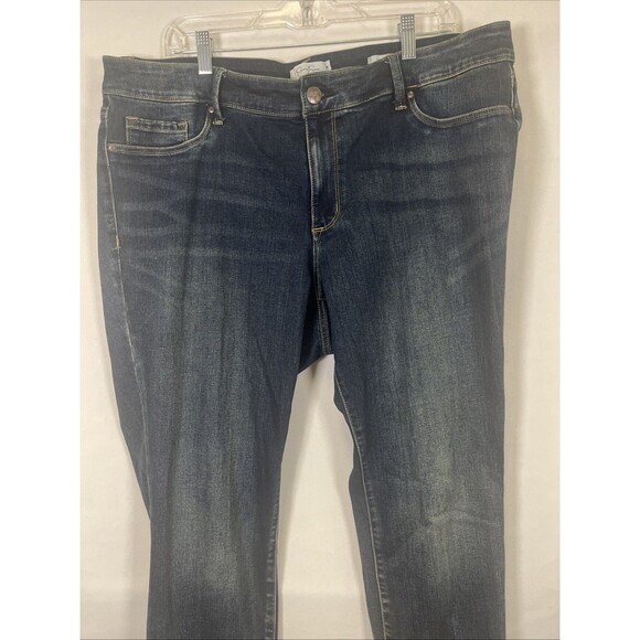 Jessica Simpson Jeans Kiss Me Skinny Women's 20W Blue Denim Classic - Picture 2 of 6